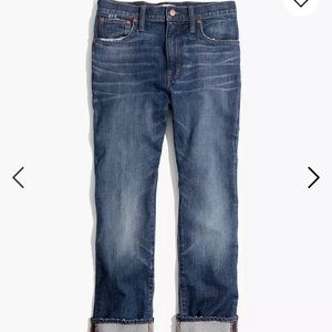 Madewell the high-rise slim boyjean